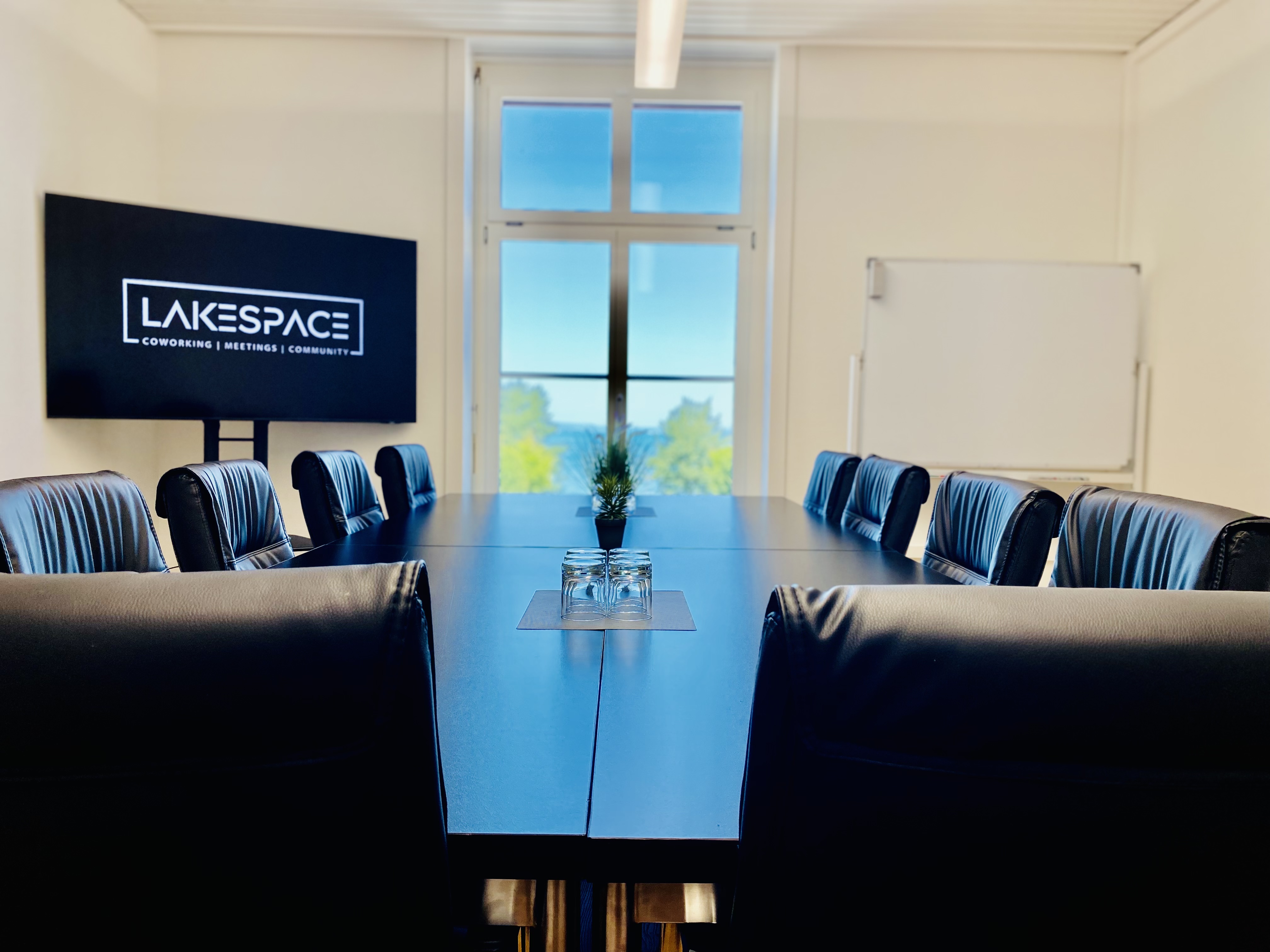 Grosser Konferenzraum - Dein Konferenzraum mit einzigartigem Blick auf den Bodensee im LAKESPACE Rorschach
